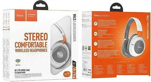 Наушники Hoco W43 (белый)