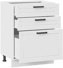 Шкаф напольный Трия Лорас 1Н6Я3 (белый/холст белый) Шкаф напольный Трия Лорас 1Н6Я3 (белый/холст белый)