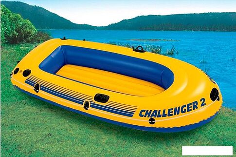 Гребная лодка Intex Challenger 2 Set (Intex-68367)