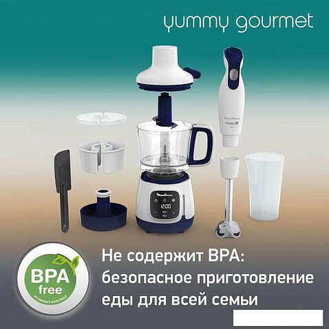 Погружной блендер Moulinex Yummy Gourmet DD55W110