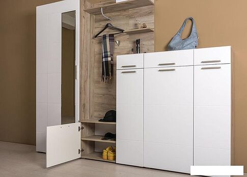 Комод Mobi Лайн 13.121 (дуб серый Craft K 002 PW-белый глянец ПВХ)