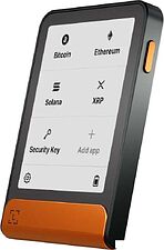 Аппаратный криптокошелек Ledger Flex (оранжевый)
