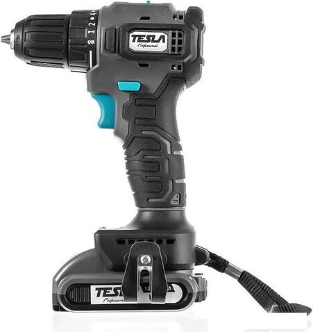 Дрель-шуруповерт Tesla TCD14BL 840368 (с 2-мя АКБ, кейс)