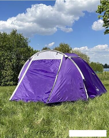 Треккинговая палатка Calviano Acamper Monsun 3 (фиолетовый)