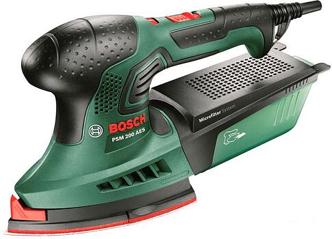Дельташлифмашина Bosch PSM 200 AES (06033B6020)