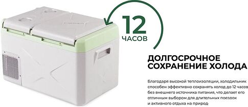 Компрессорный автохолодильник Artelv ARD30L 24.1 (серый/зеленый)