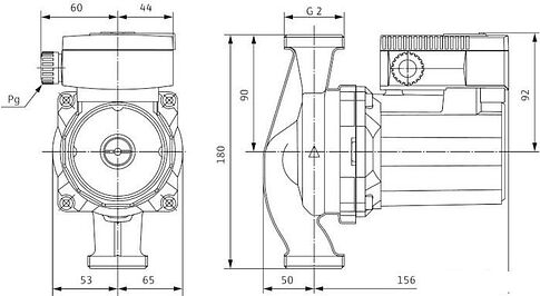 Насос Wilo TOP-RL 30/4