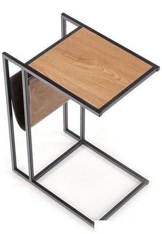 Журнальный столик Halmar Compact 47x33x65 (черный)