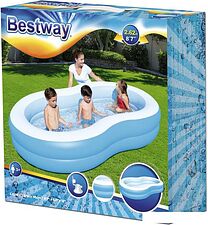 Надувной бассейн Bestway Большая лагуна 54117 (262х157х46) Надувной бассейн Bestway Большая лагуна 54117 (262х157х46)