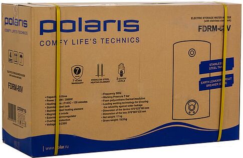Водонагреватель Polaris FDRM-80V
