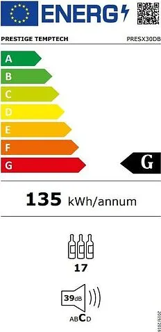Винный шкаф Temptech PRESX30DB