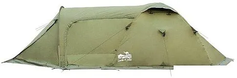 Экспедиционная палатка TRAMP Cave 3 v2 (зеленый)