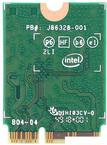 Wi-Fi/Bluetooth адаптер Intel AX201NGW