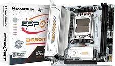 Материнская плата Maxsun eSport B650ITX WiFi Ice Материнская плата Maxsun eSport B650ITX WiFi Ice
