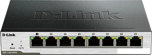 Коммутатор D-Link DGS-1100-08PD/B1B