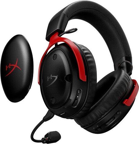 Наушники HyperX Cloud III S Wireless (черный/красный)