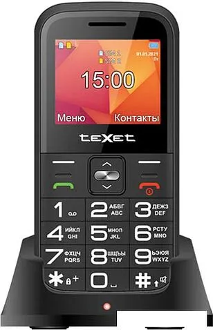 Мобильный телефон TeXet TM-B418 (черный)