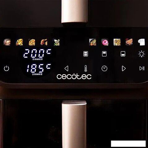 Аэрогриль (аэрофритюрница) Cecotec Cecofry DuoLevel 10000 DuoSize Window
