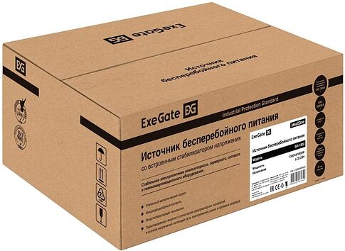 Источник бесперебойного питания ExeGate IdealSine SR-1000.LCD.2SH EX295993RUS