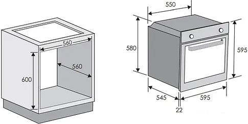 Духовой шкаф Candy FCS100X