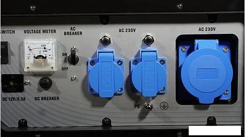 Бензиновый генератор Loncin LC8000-JS