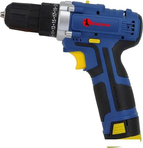 Дрель-шуруповерт Katana PROdrive 1415 (с 2-мя АКБ, кейс)