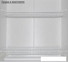 Шкаф навесной ЭлиГард Urban ШНС2 120/73 (белый)