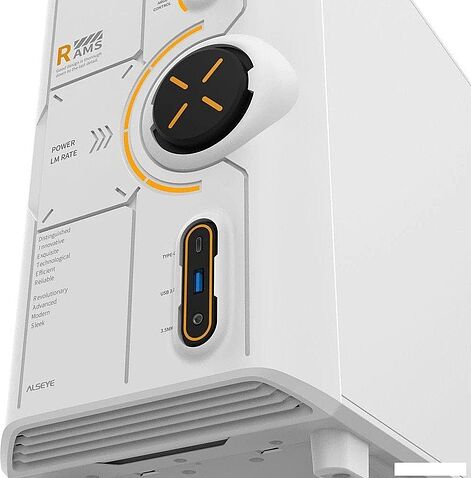 Корпус ALSEYE RAMS 2.0 Type-C (белый)