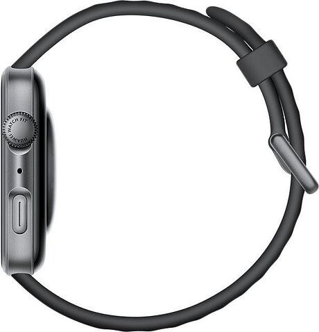 Умные часы Huawei Watch FIT 4 (черный, с черным силиконовым ремешком, международная версия)