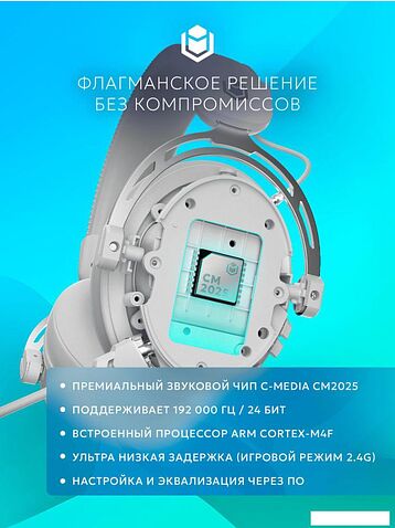 Наушники IO by Red Square Graphite 2 Pro Max Wireless (белый)