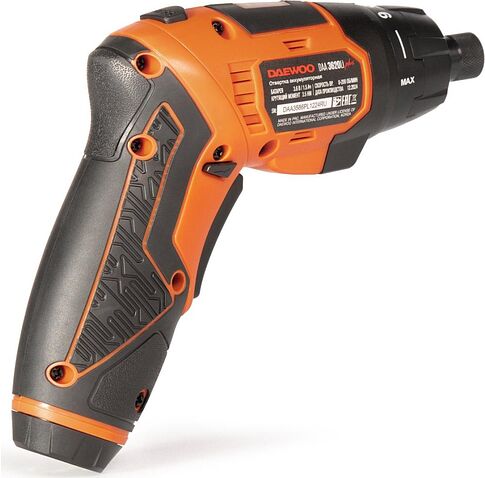 Электроотвертка Daewoo Power DAA 3620Li Plus (с АКБ, кейс)
