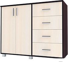 Комод Аквилон №16 1160 (венге/млечный дуб)