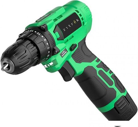 Дрель-шуруповерт Zitrek Green Li Plus 083-1021 (с 1-им АКБ)