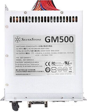 Блок питания SilverStone GM500-S 80 Plus Silver SST-GM500-S