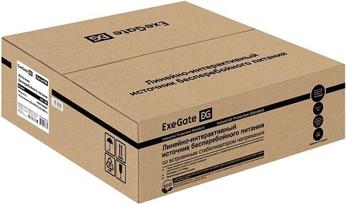 Источник бесперебойного питания ExeGate ServerRM UNL-1000.LCD.AVR.6C13.RJ.USB.1U EX297834RUS