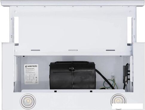 Кухонная вытяжка Meferi SLIDEBOX60WH Glass Ultra