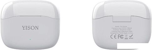 Наушники Yison TWS-T6 (белый)