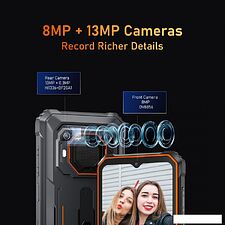 Смартфон Blackview BV6200 Pro 6GB/128GB (черный)