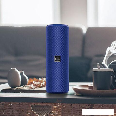 Беспроводная колонка Hoco BS33 Voice (синий)
