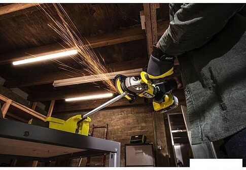 Угловая шлифмашина Ryobi RAG18X-0 (без АКБ)