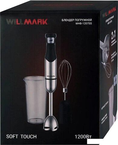 Погружной блендер Willmark WHB-1207SS