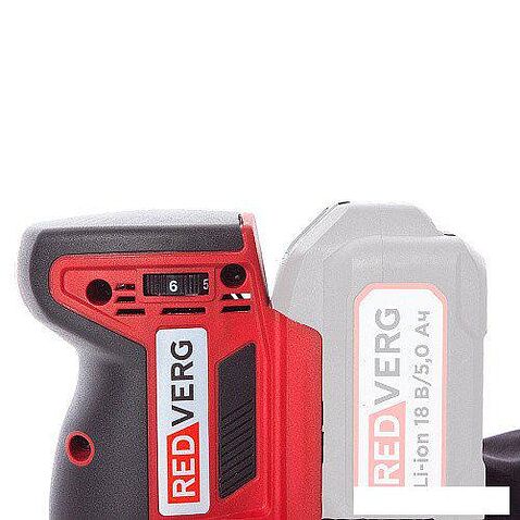 Эксцентриковая шлифмашина RedVerg RD-OS18/U (без АКБ)