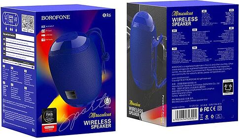 Беспроводная колонка Borofone BR6 (синий)