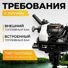 Лодочный мотор BarrakuDA HDF5HAS