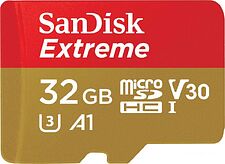 Карта памяти SanDisk Extreme microSDHC SDSQXAF-032G-GN6MN 32GB Карта памяти SanDisk Extreme microSDHC SDSQXAF-032G-GN6MN 32GB