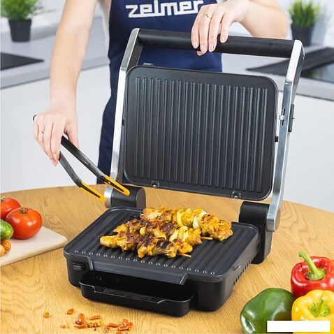 Электрогриль Zelmer ZPR2600 (черный)