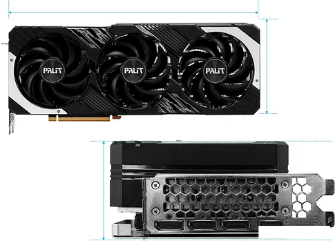 Видеокарта Palit GeForce RTX 4070 GamingPro OC NED4070H19K9-1043A