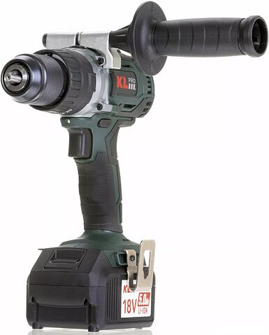 Ударная дрель-шуруповерт KLPRO KLDM18B-50 (с 2-мя АКБ, кейс)
