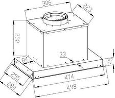 Кухонная вытяжка Schtoff Vento 50 Inox