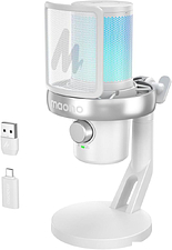 Проводной микрофон Maono DM40 Pro (белый)